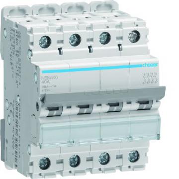  Disjoncteur 40A 4P 20kA Courbe 