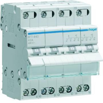  Inverseur modulaire 4 ples 40 