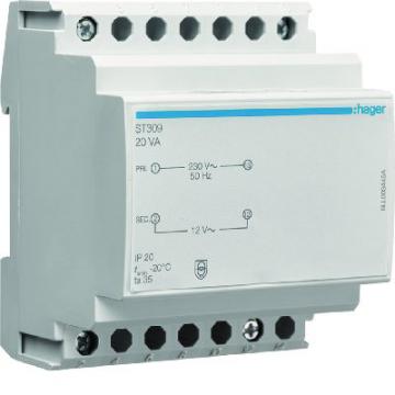  Transformateur de scurit 20V 