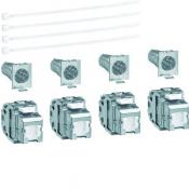  4 con. RJ45 cat.6 pr Gr2TV 