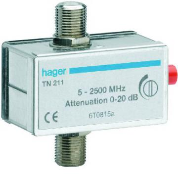 Att�nuateur TV coaxial 0-20dB 