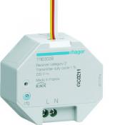  2 Entres  encastrer 230V KNX 