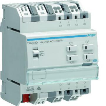  Module 4 sorties 16A/230V~ ada 