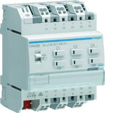  Module 6 sorties 10A/230V~ / N 