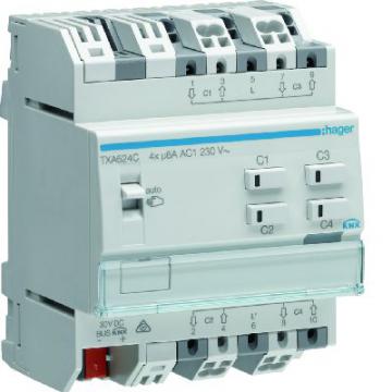  Actionneur KNX 4 sorties volet 