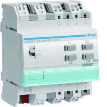  Module de sortie 4x 16A /230V~ 