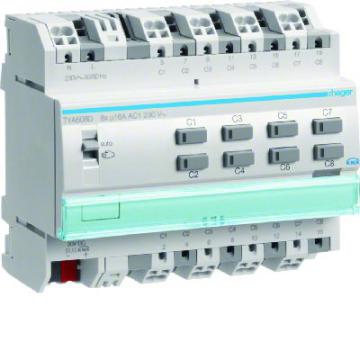  Module 8 sorties 16A 230V~ (ch 