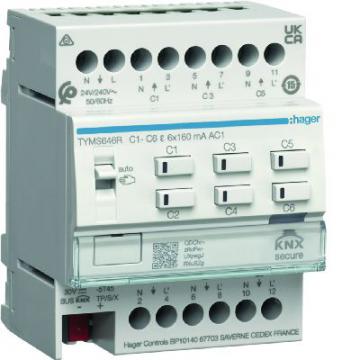  Rgulateur KNX Secure 6 sortie 