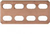  Equerre double fixation barres 