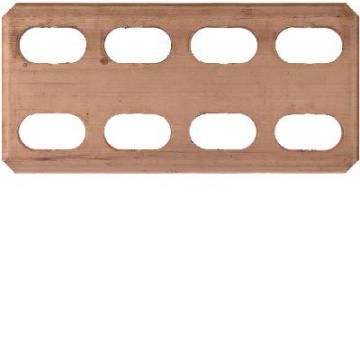  Equerre double fixation barres 
