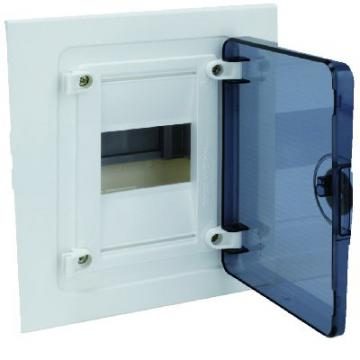  Coffret encastr 4 M porte tra 