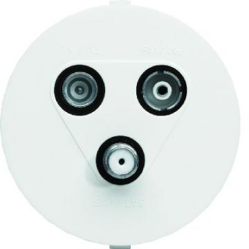 Prise TV + FM + SAT directe 1 