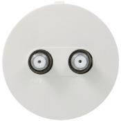  Prise TV double type F pour r� 