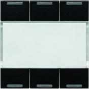  M�canisme + touches noir KNX 6 