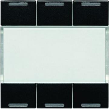  M�canisme + touches noir KNX 6 
