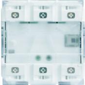  2 boutons poussoirs KNX LED+IR 