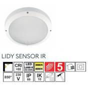  LIDY SENSOR IR 24W IP66 Blanc 