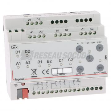  KNX CTRL ON/OFF 8 S 8 E DIN 