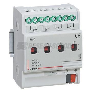 KNX ON-OFF DIN CTRL 4S 16A 