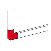  DLP ANGLE PLAT 80X35/50 BLANC 