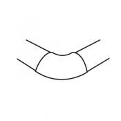  ANGLE PLAT POUR PASSAGE SOL 