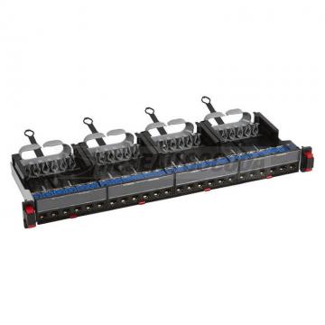  PAN.DROIT 24 RJ45 CAT6 STP 1U 