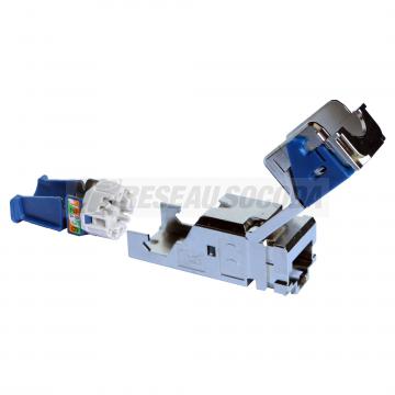  CONNECTEURS(X6)RJ45 CAT 6 STP 