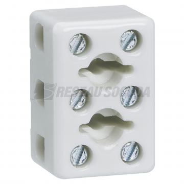  BLOC DE JONCTION PORCELAINE 