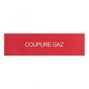  ETIQUETTE COUPURE GAZ 