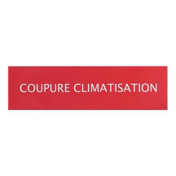  ETIQUETTE COUPURE CLIM 