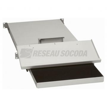  TABLETTE SUPPORT CLAVIER 19" 