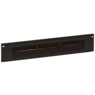  PANNEAU 19"PLAST 2U BALAI CLIP 