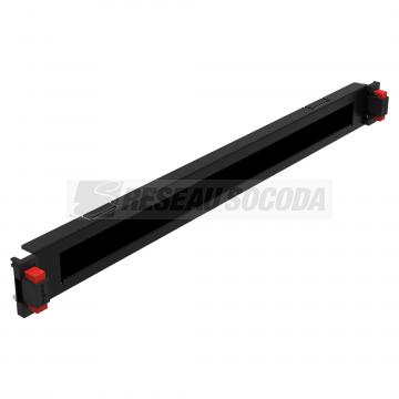  PANNEAU 19"METAL 1U BALAI 