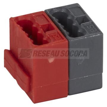  KNX CONNECTEUR ROUGE NOIR 