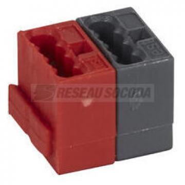 KNX CONNECTEUR ROUGE NOIR 