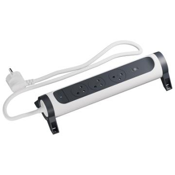  MULFB 3X2P+T PRE 1,5M USB B/N 