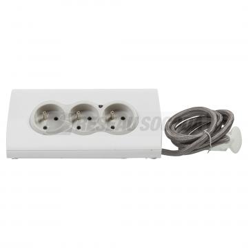  SUP TAB FB 3X2P+T 2USB 1,5M BG 