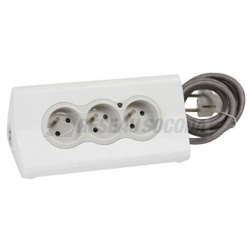  SUP TAB FB 3X2P+T 2USB 1,5M BG 