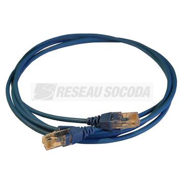  CORD.HD C6 U/UTP LSOH BLEU 2M 