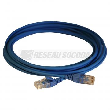  CORD.HD C6 U/UTP LSOH BLEU 5M 