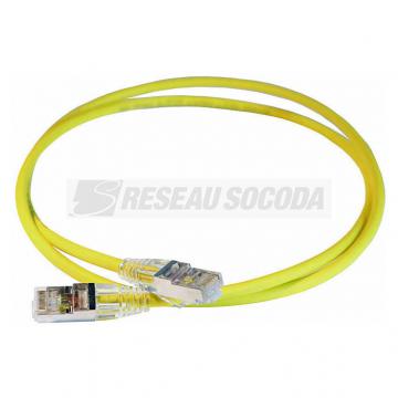  CORD.HD C6A S/FTP LSOH JAUN 1M 