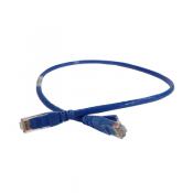  CORDON C6 U/UTP PVC BLEU 0.5M 