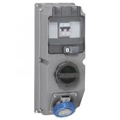  COF.16A 230V 2P+T INT.DX 67/55 