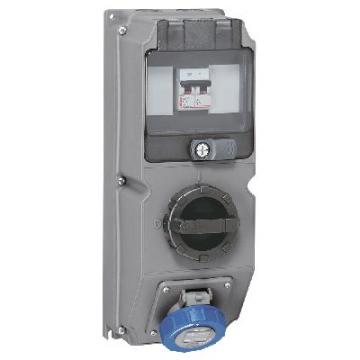  COF.16A 230V 2P+T INT.DX 67/55 