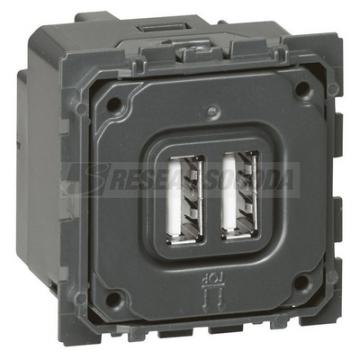  2USB CHARG A+A 3A 15W 