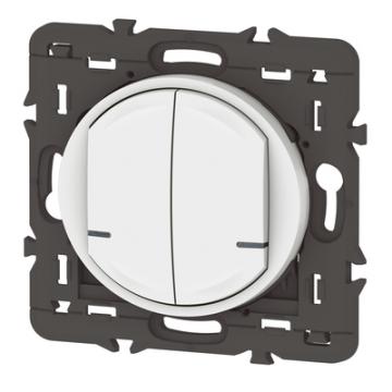  CDE SS FIL ON/OFF DOUBLE BLANC 