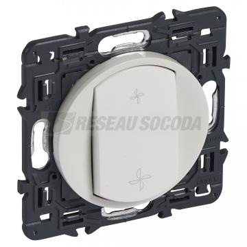  POUSSOIR VMC BLANC 