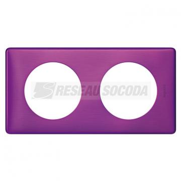  PLAQUE 2P VIOLET IRISE 