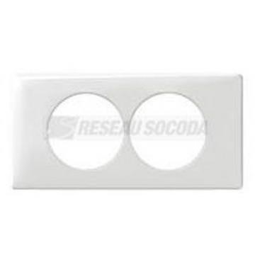  PLAQUE 2P 57MM BLANC YESTERDAY 