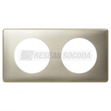  PLAQUE 2P TITANE 